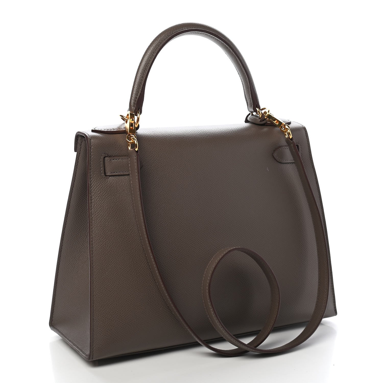 Hermes Epsom Kelly Sellier 28 Etain 3 of 39