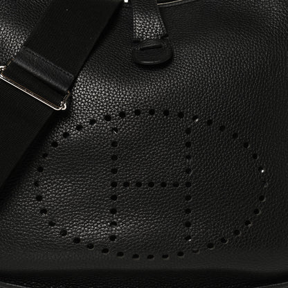 Hermes Taurillon Clemence Evelyne III PM Black 8 of 13