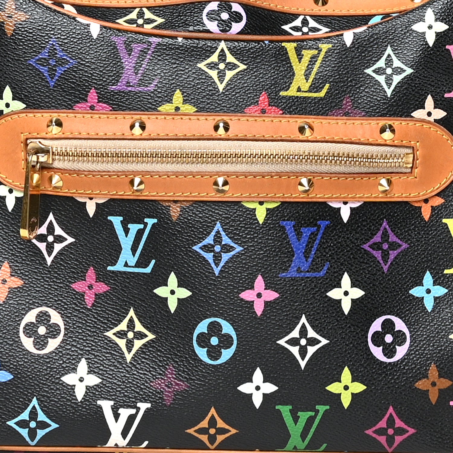 Louis Vuitton Monogram Multicolor Boulogne Black 6 of 14