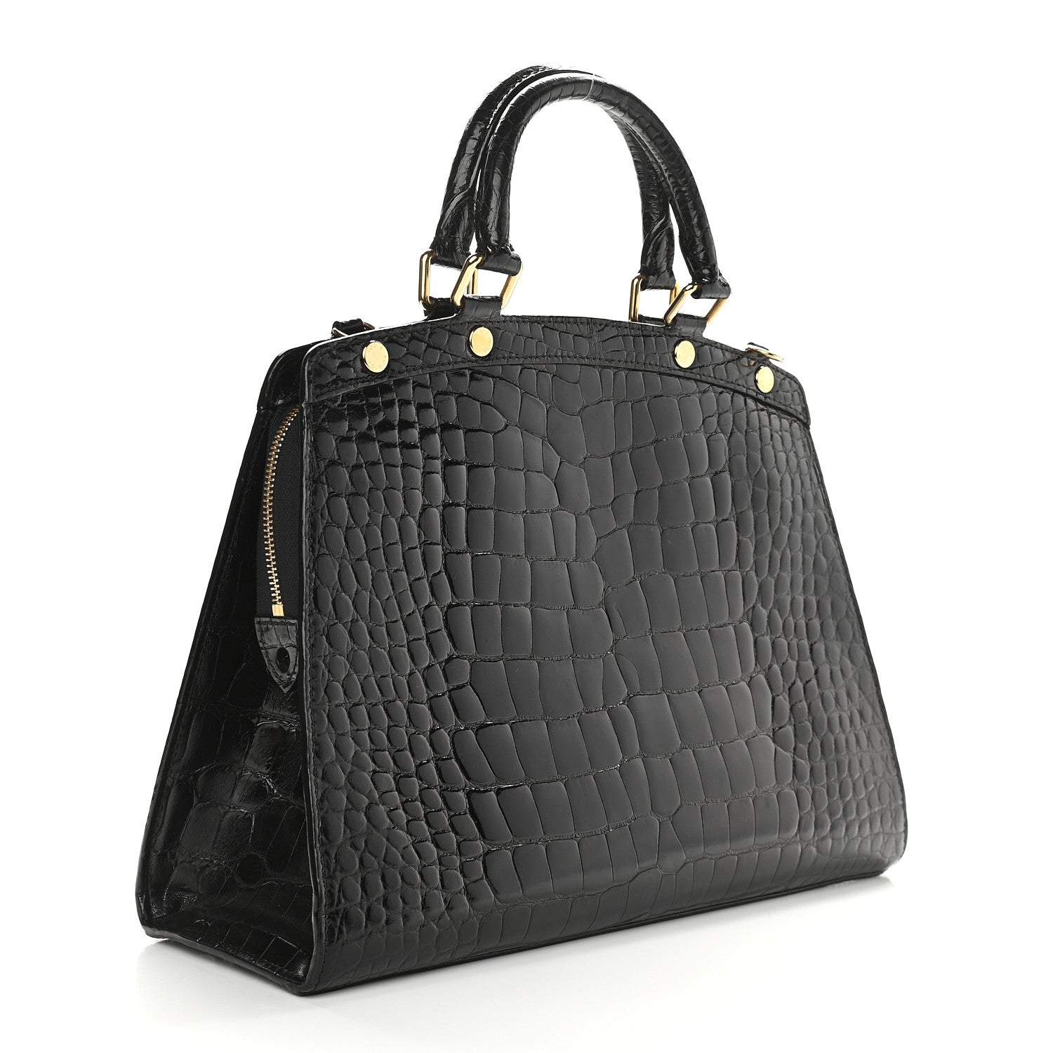 Louis Vuitton Crocodile Brea PM Black 2 of 8