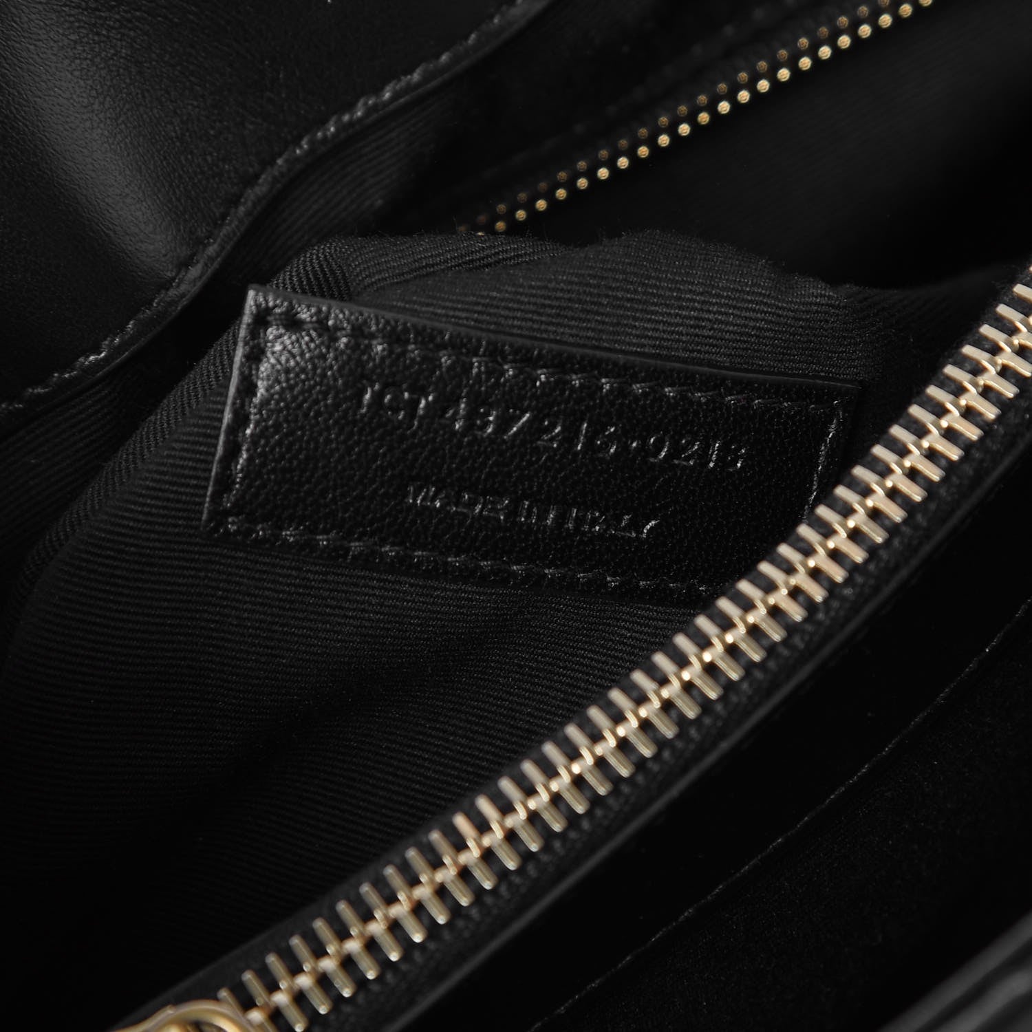 Saint Laurent Calfskin Y Quilted Monogram Medium Loulou Chain Satchel Black 8 of 8