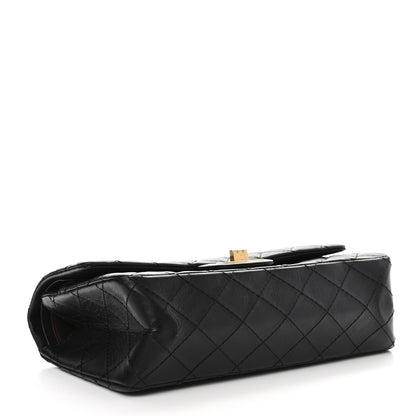 Chanel Aged Calfskin Quilted 2.55 Reissue 225 Flap Black 4 of 11