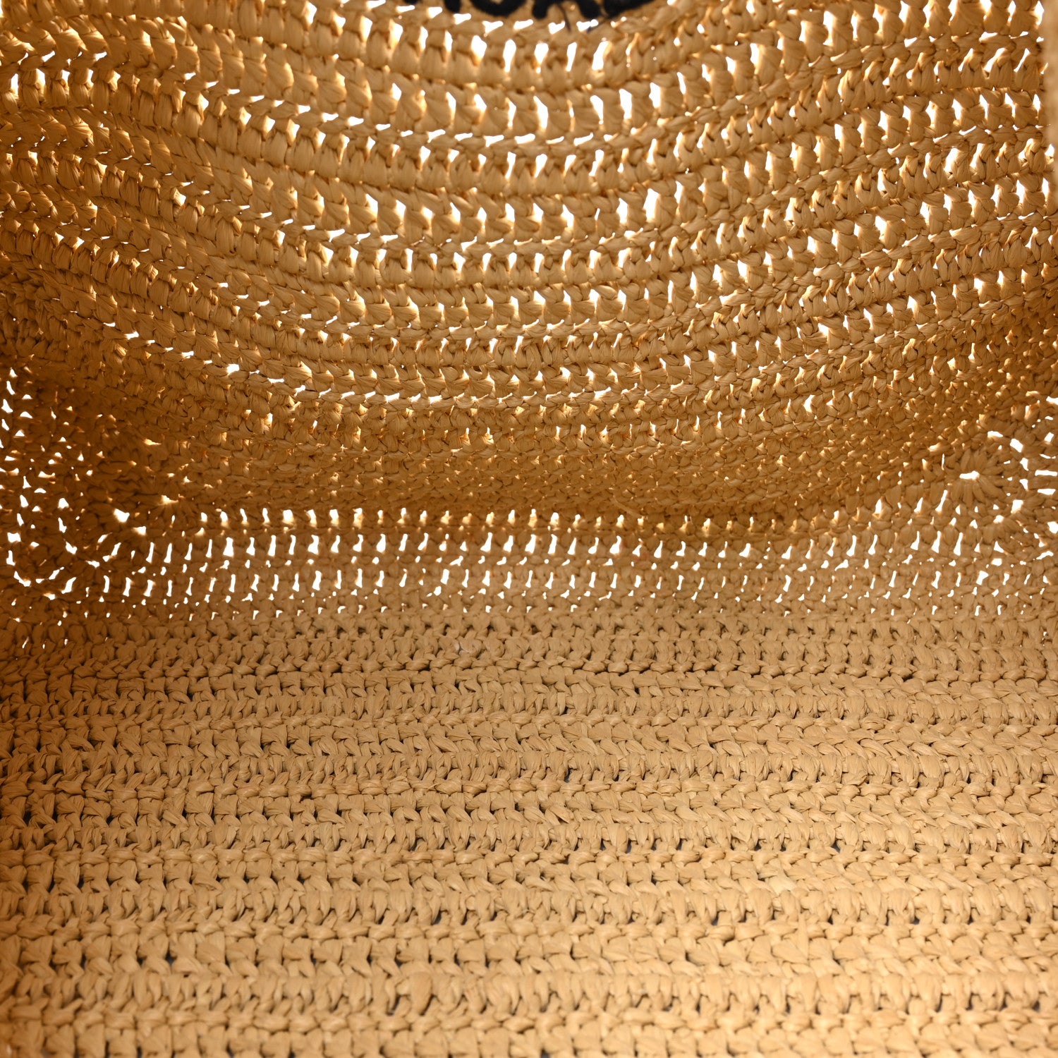 Saint Laurent Raffia Rive Gauche Tote Natural 5 of 14