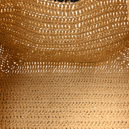 Saint Laurent Raffia Rive Gauche Tote Natural 5 of 14