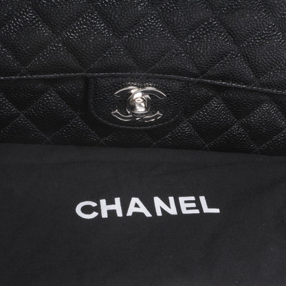 Chanel Caviar Quilted Medium Double Flap Black 9 of 9