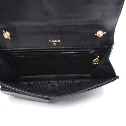Chanel Caviar Timeless CC Wallet On Chain WOC Black 4 of 11