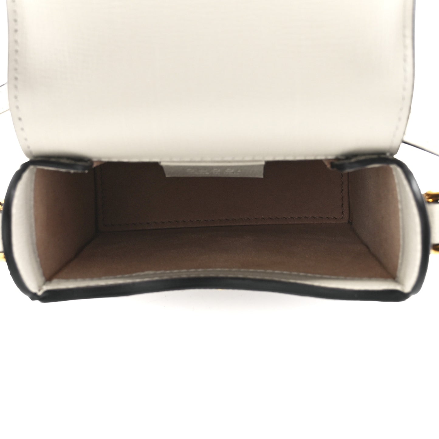 GG Supreme Monogram Azalea Calfskin Mini Horsebit 1955 Crossbody Bag Beige Ebony Mystic White