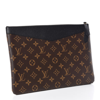 Louis Vuitton Monogram Daily Pouch Black 3 of 8