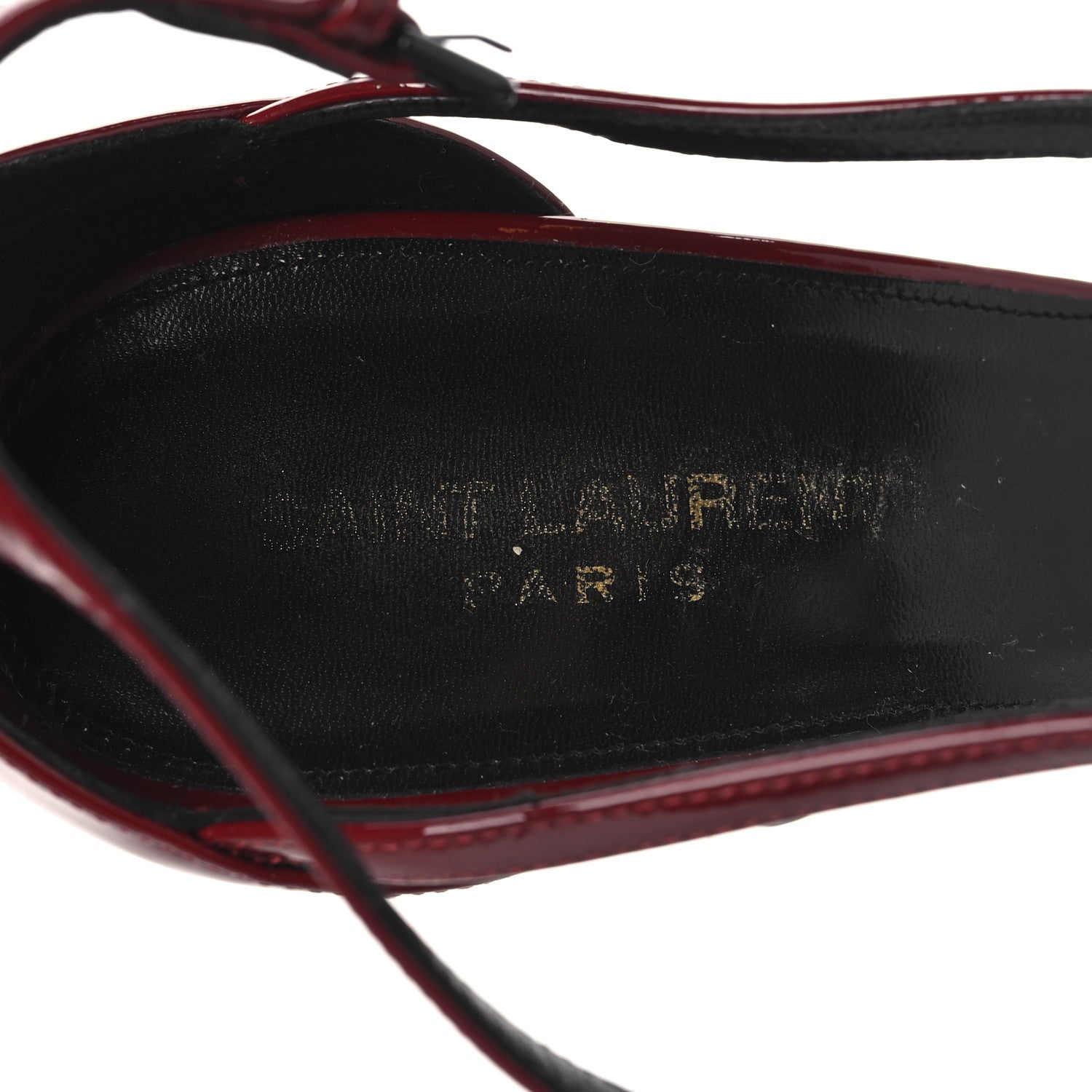 Saint Laurent Vernice Grupy Cassandra 100 Sandals 41 Hot Red 9 of 10