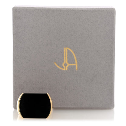 Parker & West by FASHIONPHILE 18K Yellow Gold Black Jade Signet Ring 58 8.25 10 of 10
