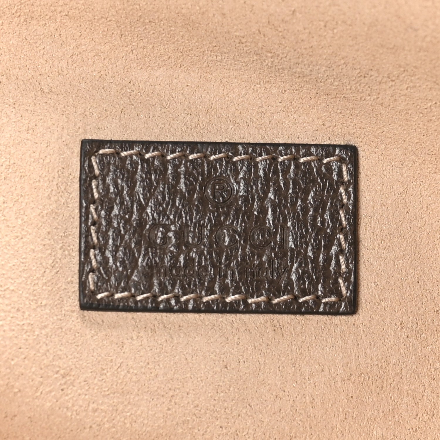 Gucci GG Supreme Monogram Large Ophidia Pouch Clutch Brown 6 of 8