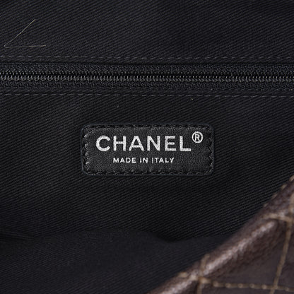 Chanel Iridescent Caviar Quilted Small Chic Flap Brown 6 of 10