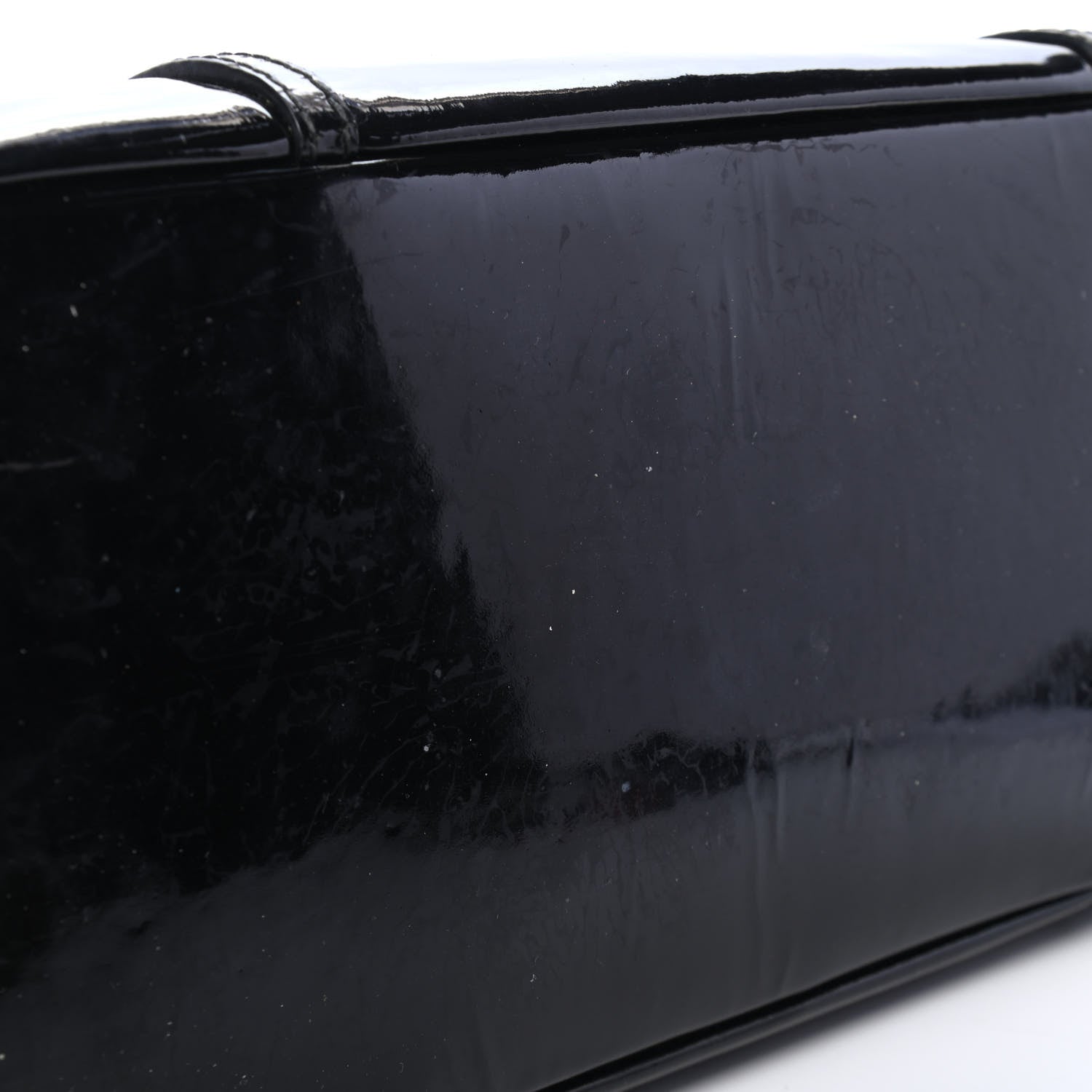 Dolce & Gabbana Vernice Vitello Escape Tote Black 5 of 7