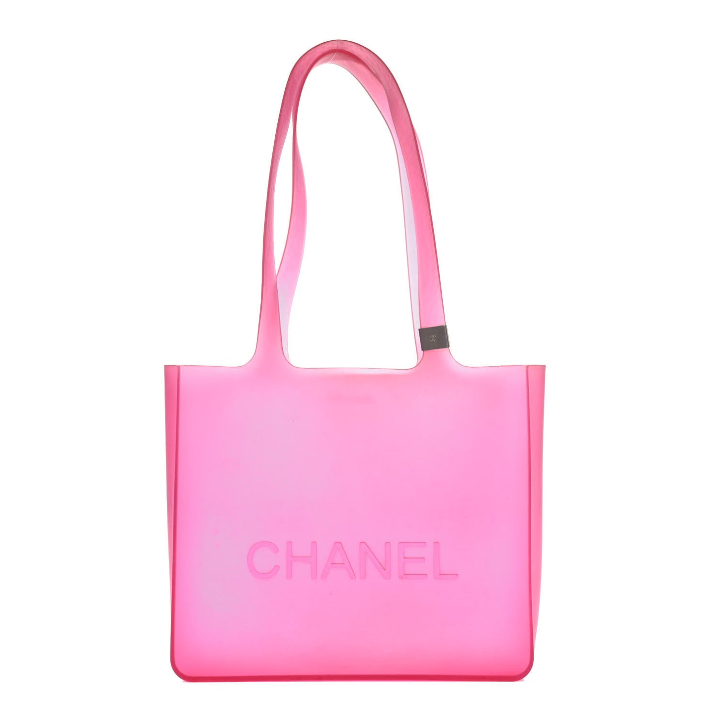 Jelly Rubber Tote Pink