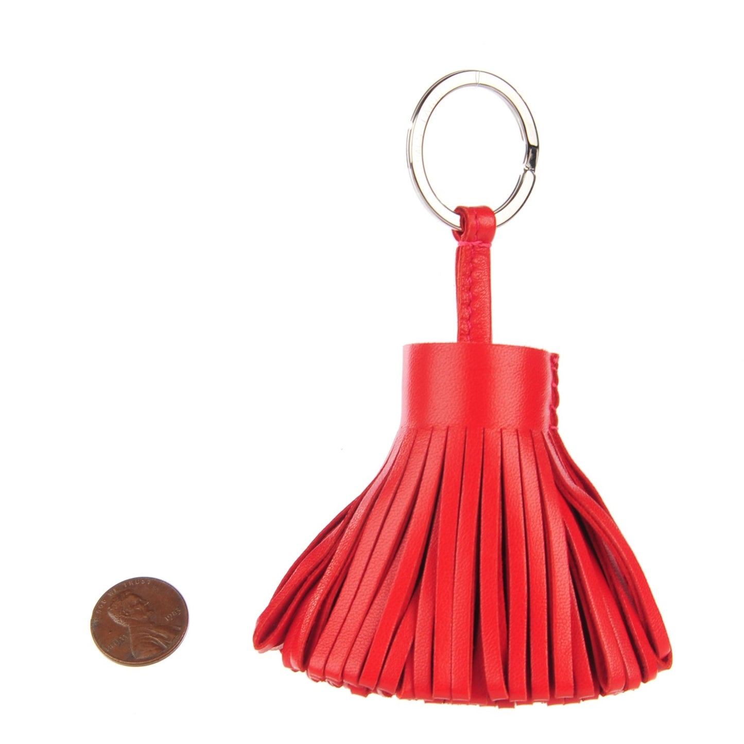 Lambskin Carmen Tassel Key Holder Rouge Casaque