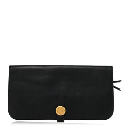 Hermes Swift Dogon Recto Verso Wallet Black 1 of 10