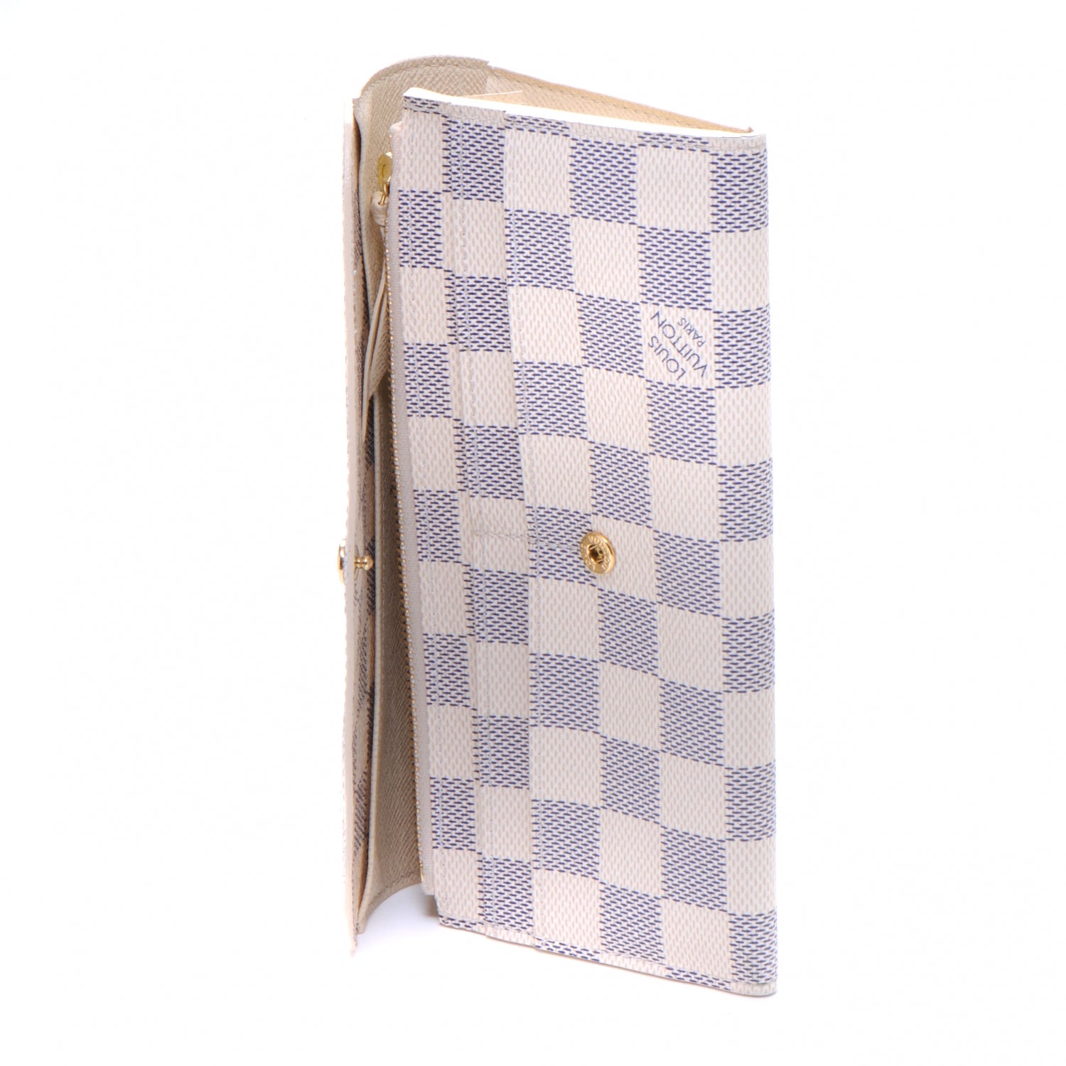 Louis Vuitton Damier Azur Emilie Wallet 5 of 8