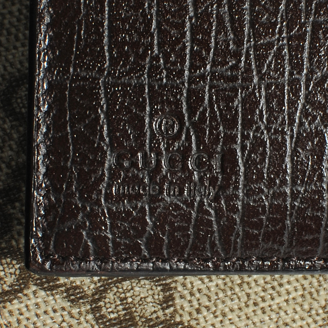 Coated Canvas Monogram Compact Wallet