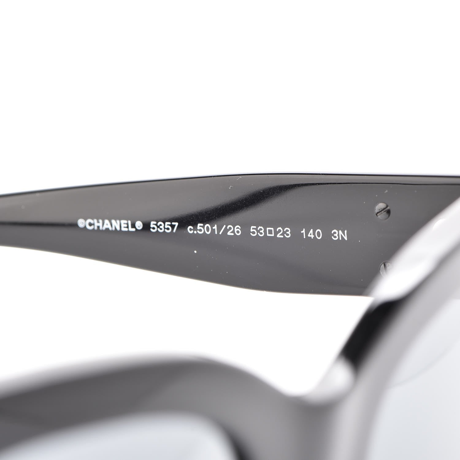 Chanel Mirror CC Sunglasses 5357 Black 7 of 9