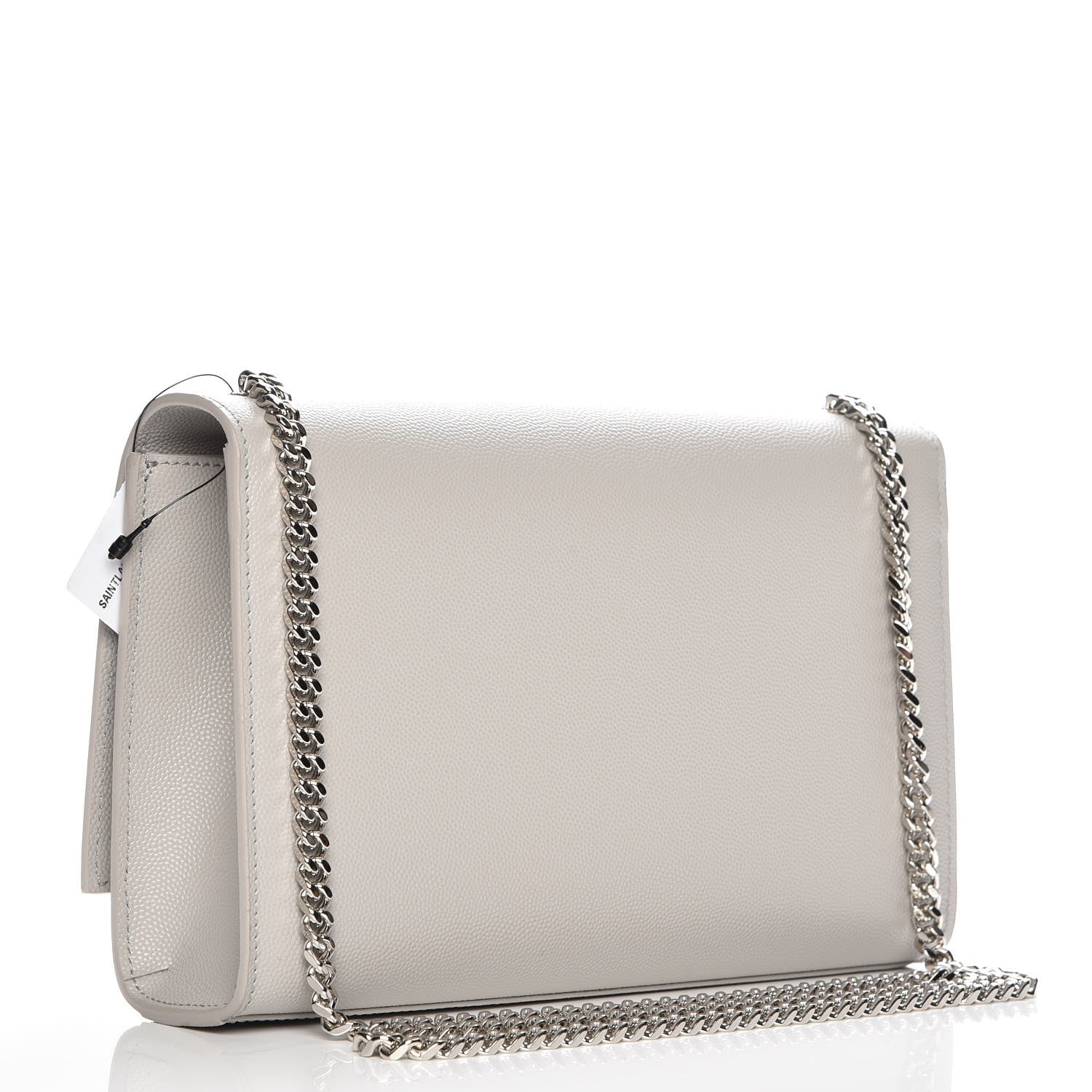 Saint Laurent Grain De Poudre Medium Classic Monogram Kate Satchel Souris 3 of 6