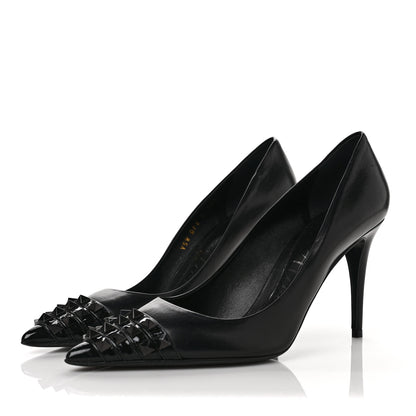 Valentino Garavani Kidskin Rockstud Alcove 90mm Pumps 38.5 Black 3 of 9