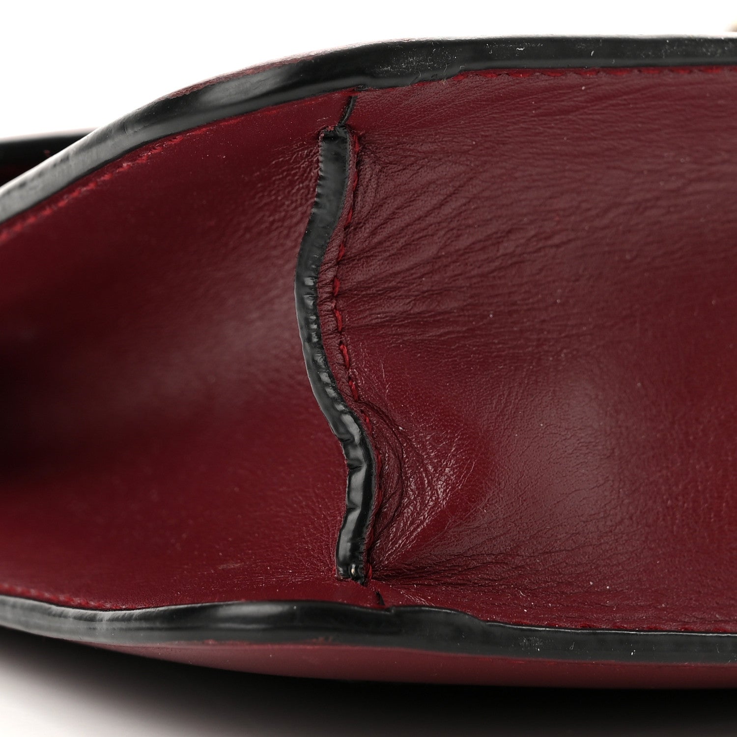 Bulgari Calfskin Serpenti Forever Shoulder Bag Bordeaux 8 of 9
