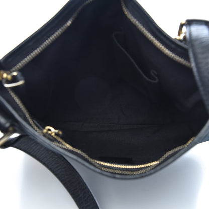 Gucci Monogram Jolicoeur Charms Messenger Bag Black 5 of 10