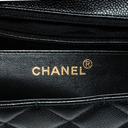 Chanel Caviar Quilted Medium Single Flap Black 6 of 8