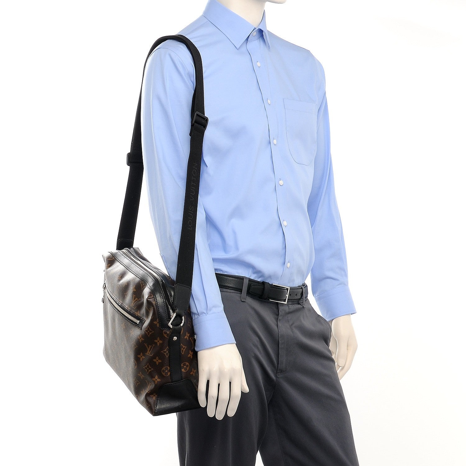 Louis Vuitton Monogram Macassar Torres Messenger 2 of 11