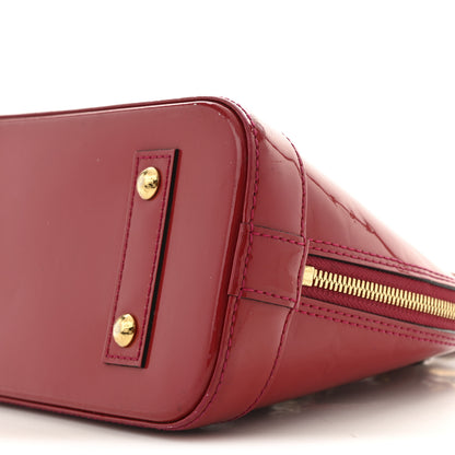 Louis Vuitton Vernis Alma BB Rose Indien 9 of 13