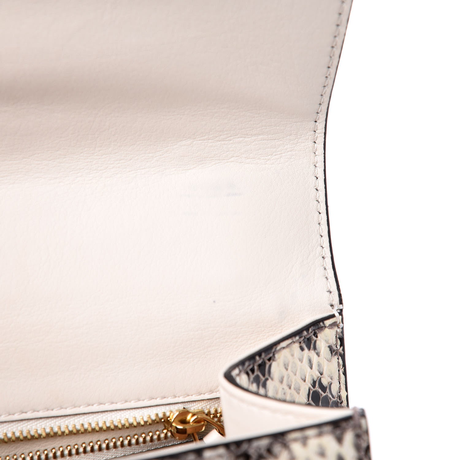 Gucci Snakeskin Small Sylvie Shoulder Bag Roccia 10 of 11