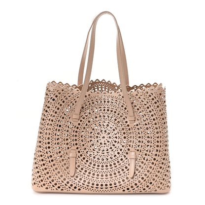 Alaia Calfskin Vienne Mina 32 Bag Sandy 1 of 9