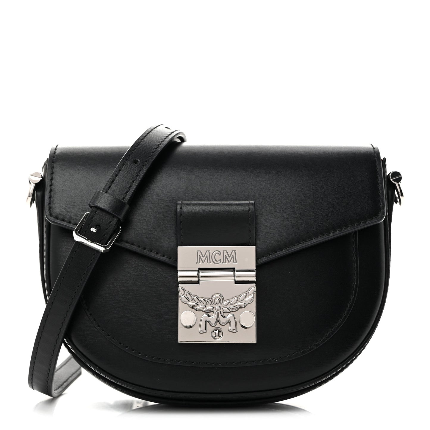 Calfskin Mini Patricia Belt Bag Black