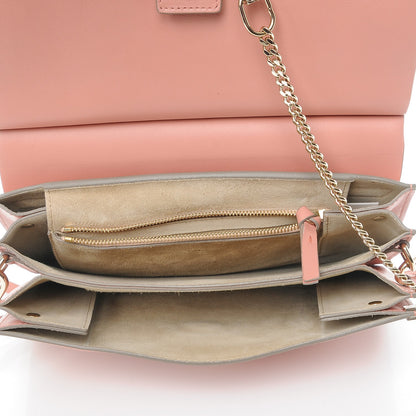 Chloe Suede Medium Faye Shoulder Bag Misty Rose 5 of 10