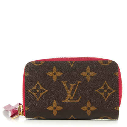 Louis Vuitton Monogram Zippy Multicartes Fuchsia 1 of 7