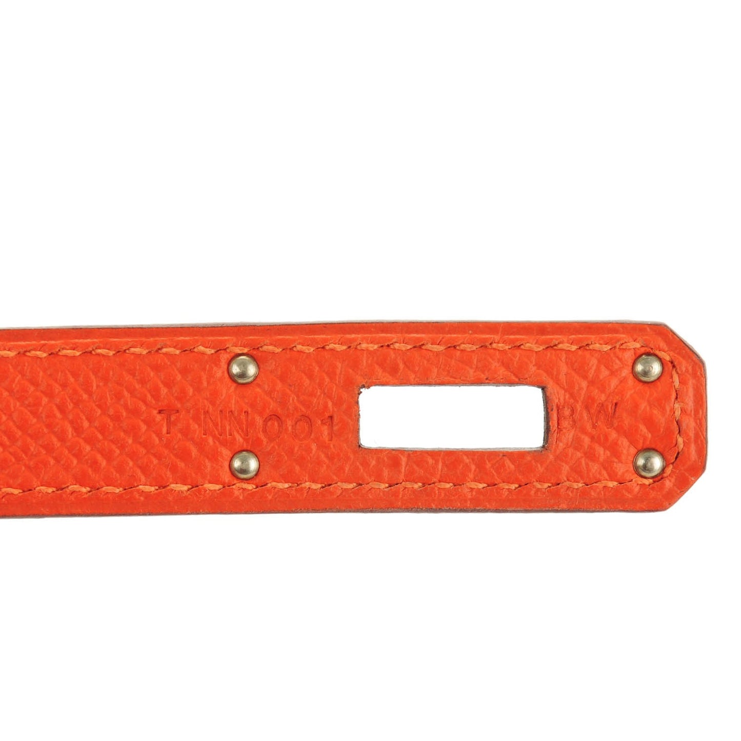 Epsom Kelly Cut Clutch Pochette Feu