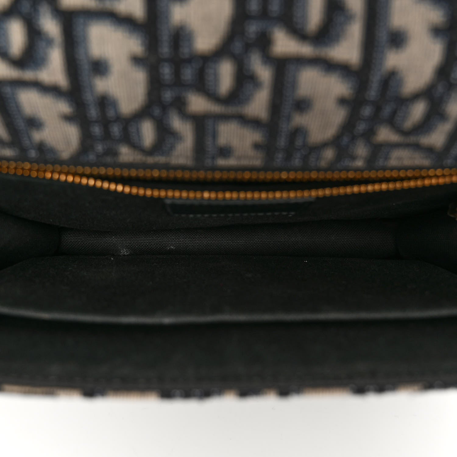 Christian Dior Oblique 30 Montaigne Flap Bag Blue 5 of 9