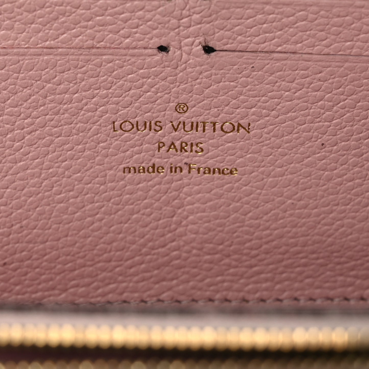Empreinte Clemence Wallet Rose Ballerine
