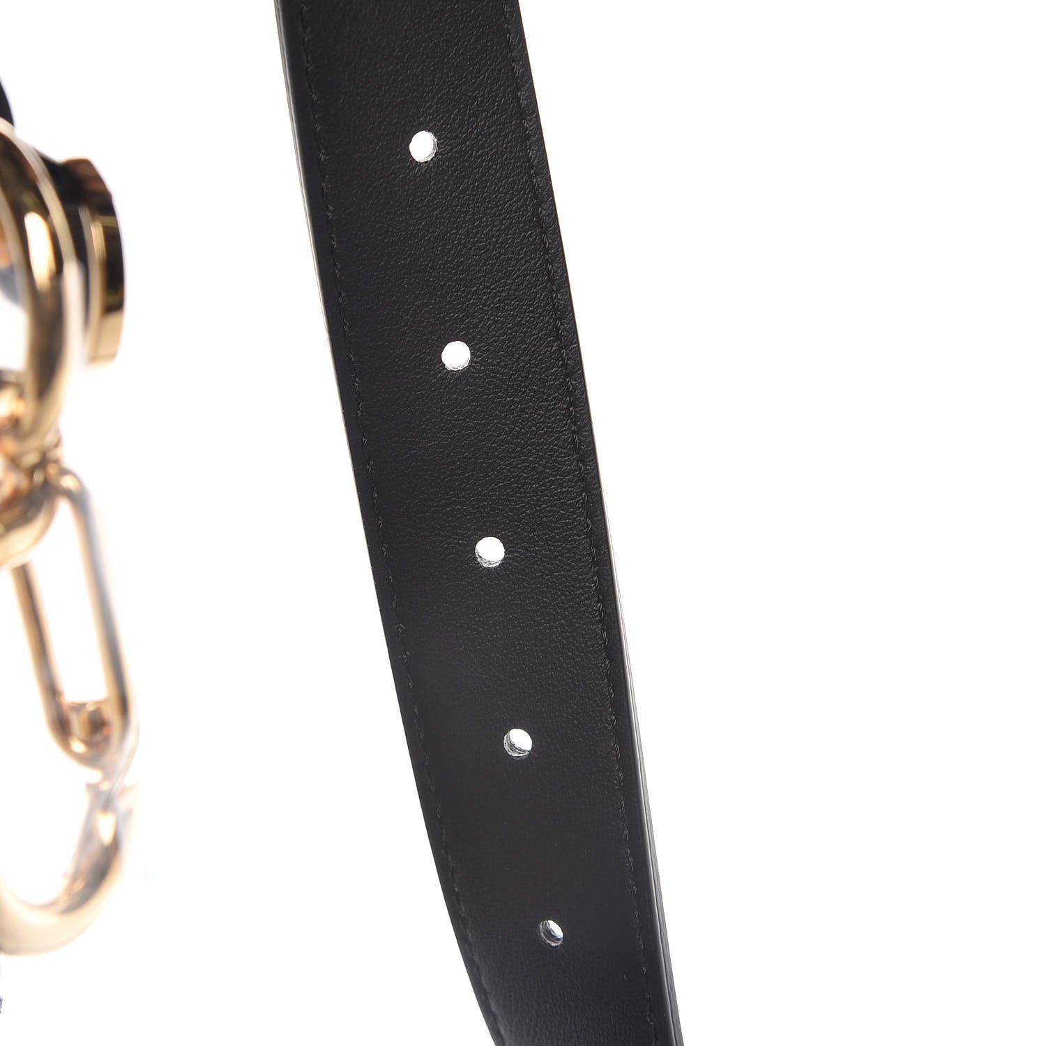 Fendi Calfskin Multi Accessory Belt Black 6 of 11