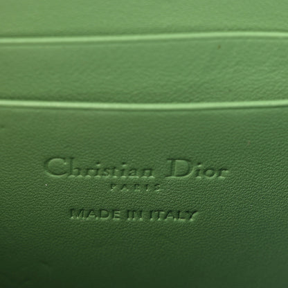 Christian Dior Lambskin Cannage Lady Dior Phone Holder Jade Green 6 of 11