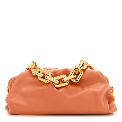 Bottega Veneta Calfskin The Pouch Chain Clay 1 of 10