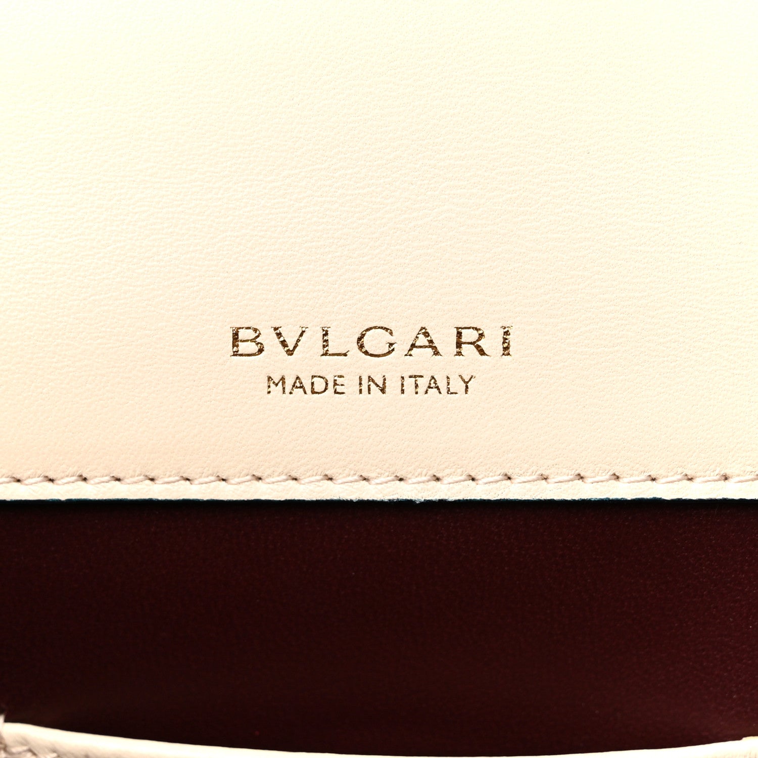 Bulgari Nappa Serpenti Forever Maxi Chain Crossbody Bag Ivory Opal 5 of 10