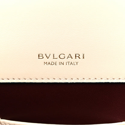 Bulgari Nappa Serpenti Forever Maxi Chain Crossbody Bag Ivory Opal 5 of 10