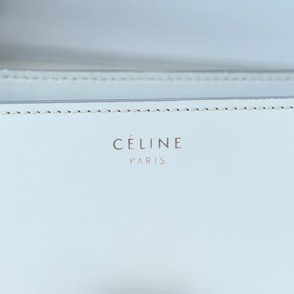 Celine Box Calfskin Medium Classic Box Flap Bag Sky 7 of 16