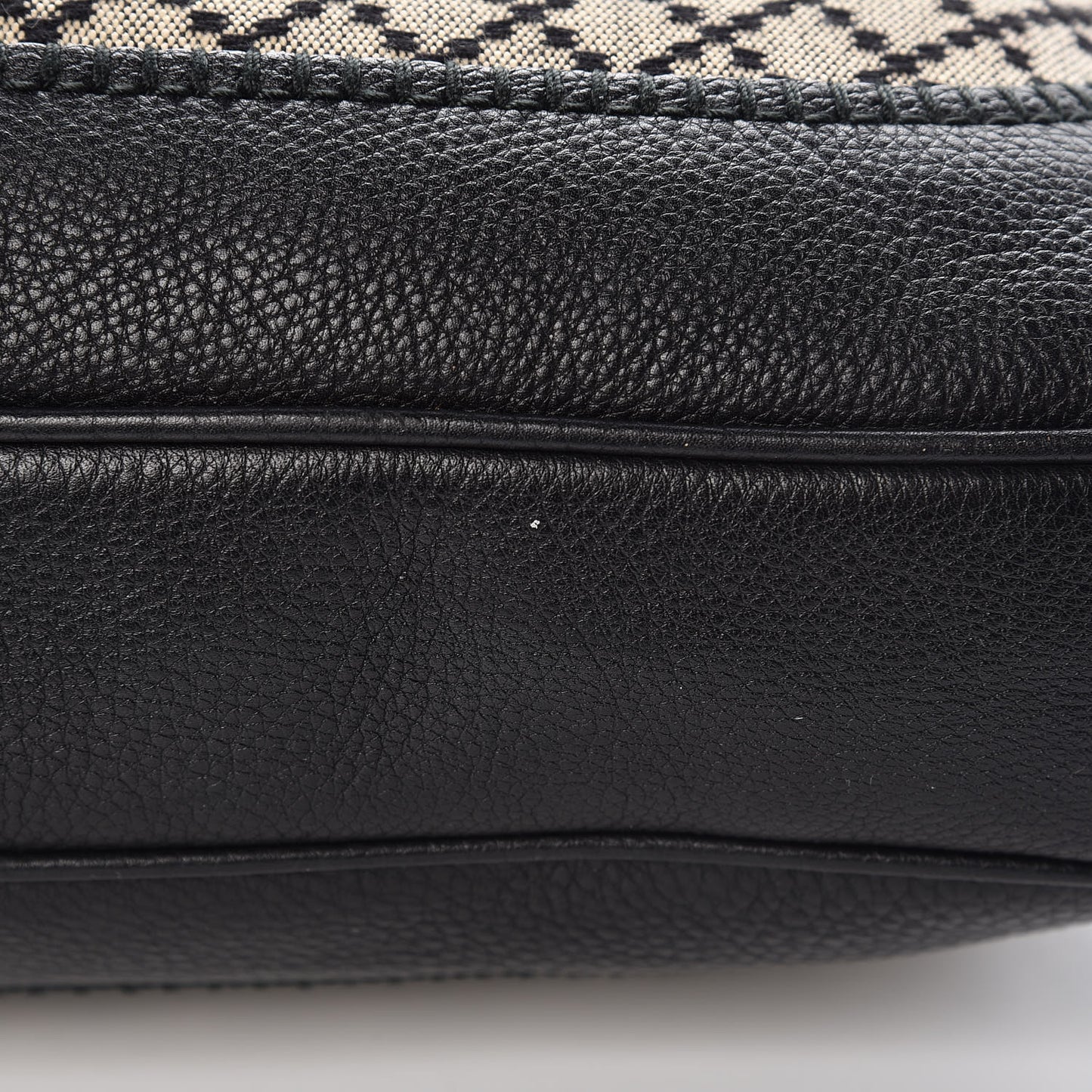 Diamante Medium New Jackie Shoulder Bag Black