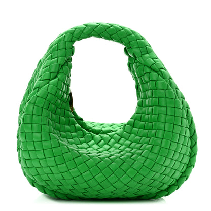 Bottega Veneta Rubber Intreccio Padded Mini Jodie Parakeet 1 of 9