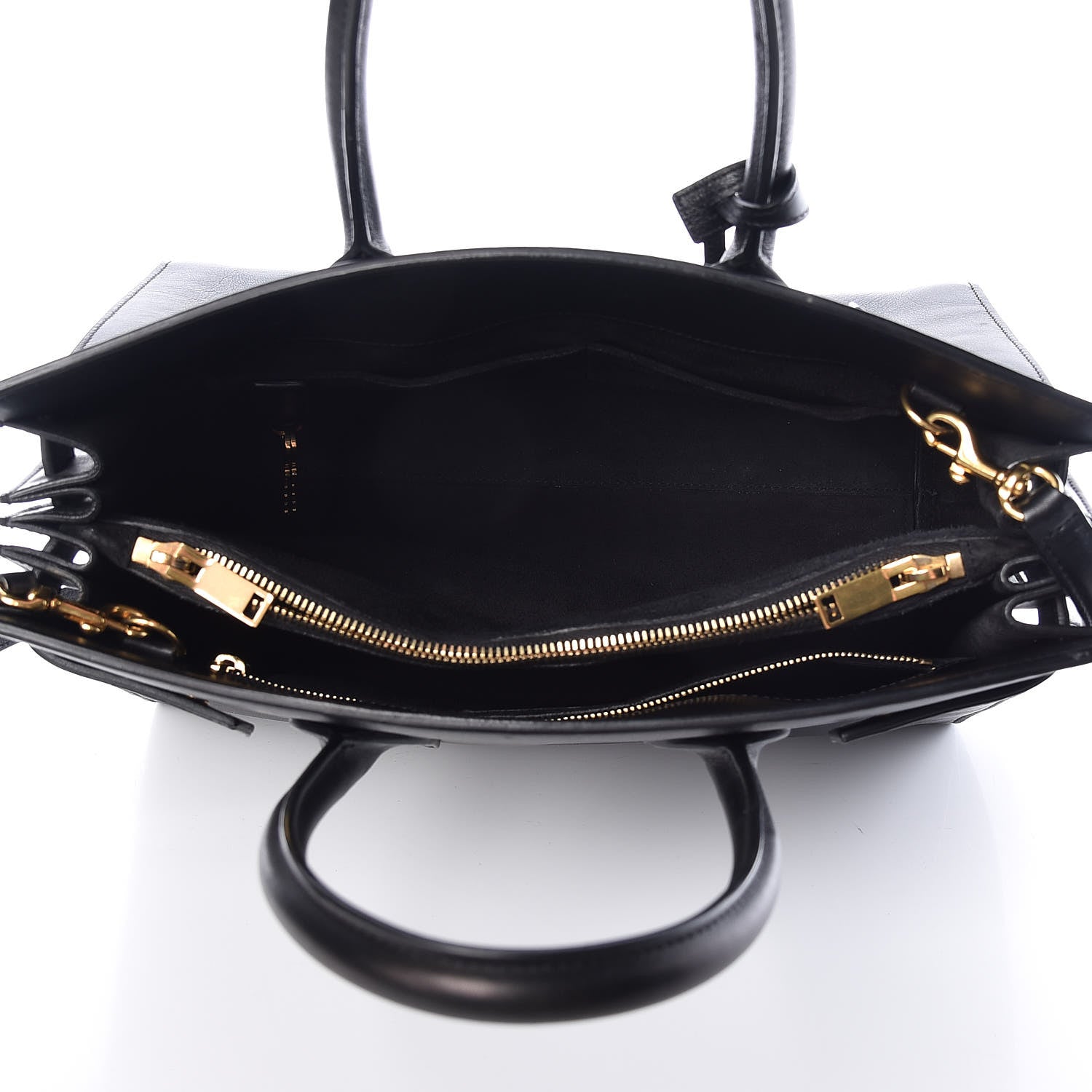 Saint Laurent Calfskin Small Sac De Jour Black 5 of 10