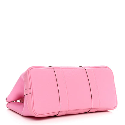 Hermes Toile Officier Vache Country Garden Party 30 TPM Pink 4 of 11