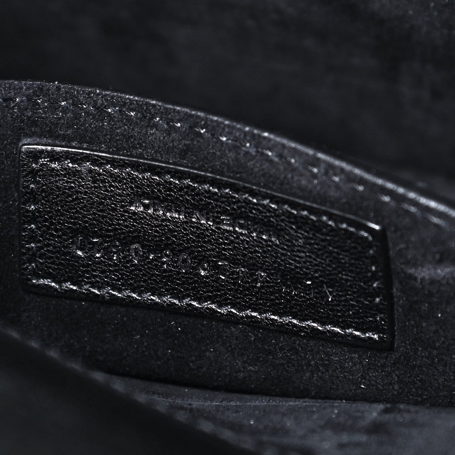 Saint Laurent Calfskin Medium Monogram Sunset Black 7 of 9
