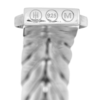 John Hardy Sterling Silver Diamond 16mm Modern Chain Bracelet 3 of 3